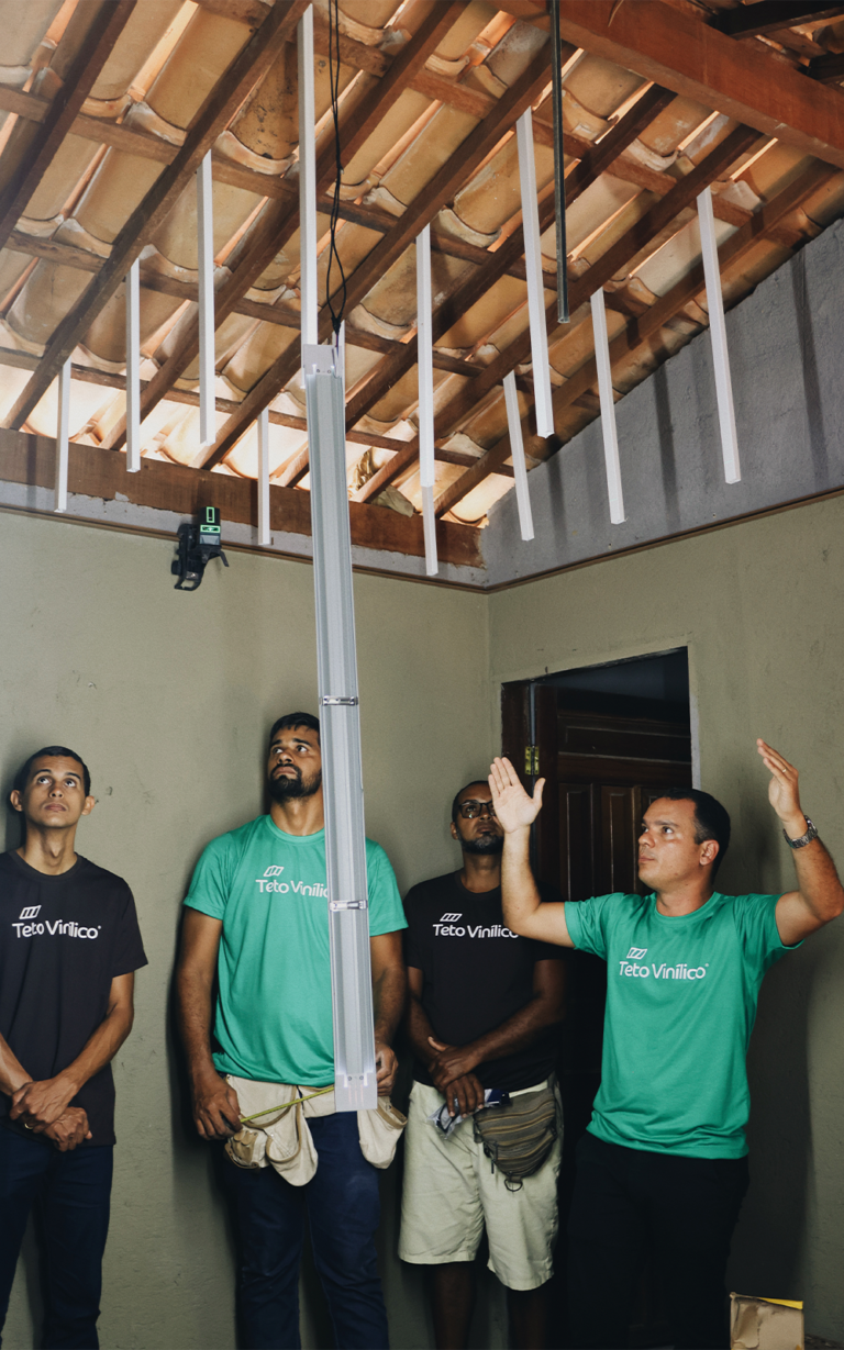 Equipe Técnica Teto Vinílico